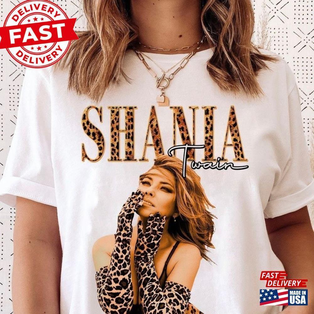 Shania Twain Shirt  T-Shirt Retro Tour  Unisex